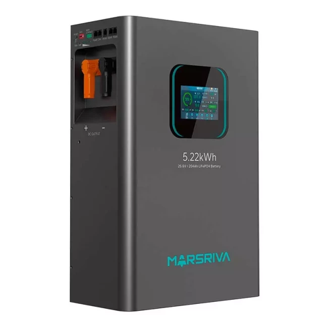 Аккумуляторная батарея MARSRIVA MR-LFP24-200-WMD 25.6V/204Ah