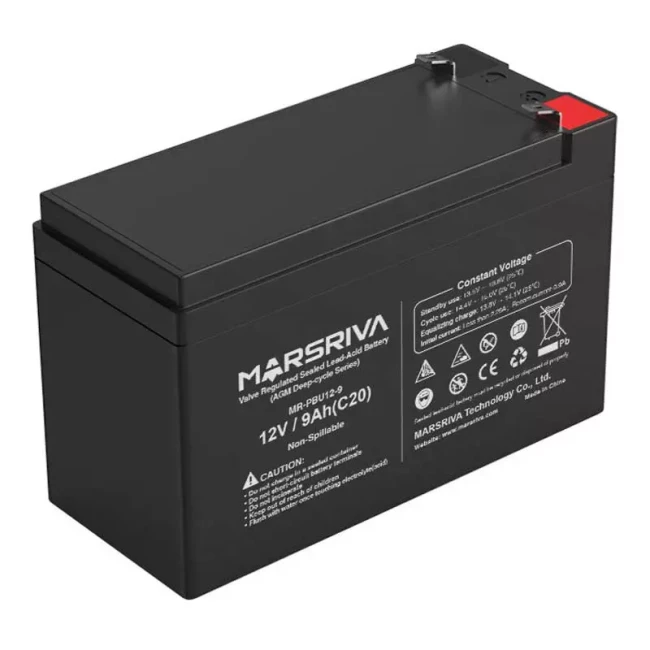 Аккумуляторная батарея MARSRIVA MR-PBU12-9 12V/9Ah