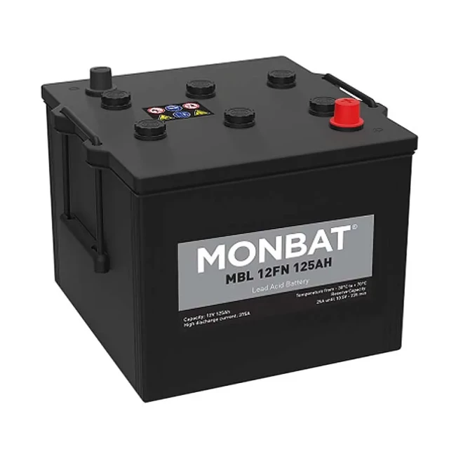 Автомобільний акумулятор MONBAT 6CT-125Ah АзЕ
