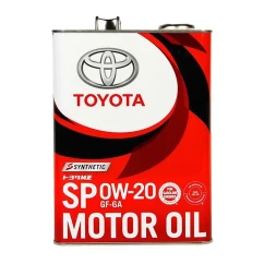 Моторна олива Toyota SP/GF6A 0W-20 4л (08880-13205)