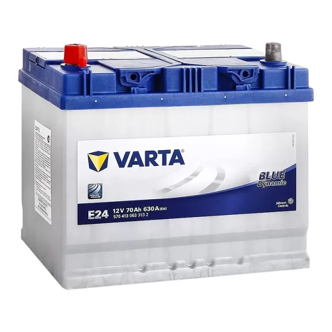 Автомобильный аккумулятор VARTA Blue Dynamic E24 6CT-70Ah Asia Аз (570413063)