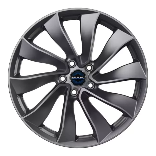 Диск MAK SOLAR (R19 9,5 5x114,3 45 64,1) GLOSS GUN METALLIC Диск MAK SOLAR (R19 9,5 5x114,3 45 64,1) GLOSS GUN METALLIC