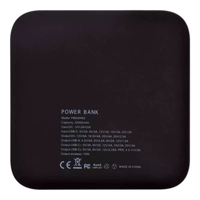 Универсальная мобильная батарея Power Plant 24000mAh PD 60W (PB930463)