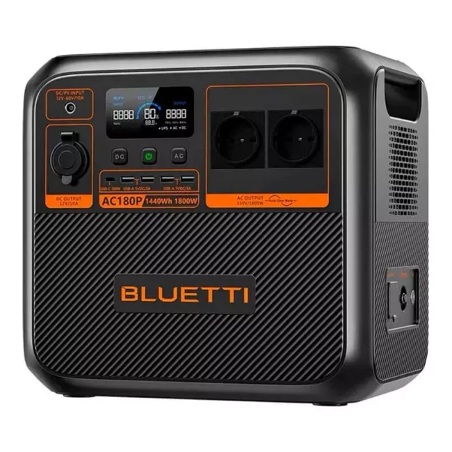 Зарядная станция Bluetti AC180P 1440Wh 1800W (PB931255)