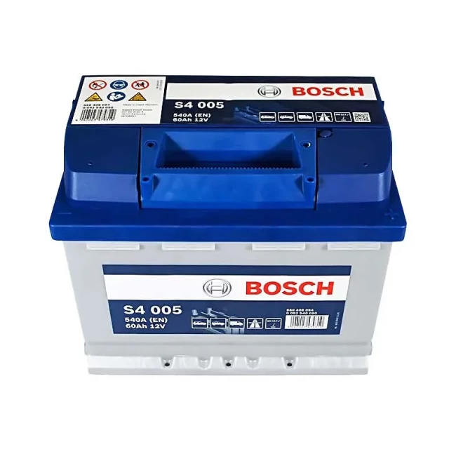 Автомобильный аккумулятор BOSCH S4 005 6CT-60Ah АзЕ (0092S40050)