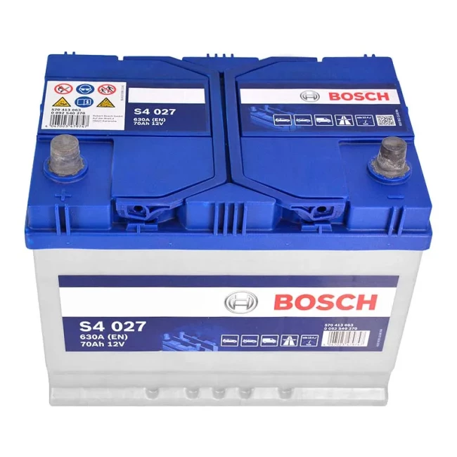 Автомобильный аккумулятор BOSCH S4 027 6CT-70Ah Asia Аз (0092S40270)