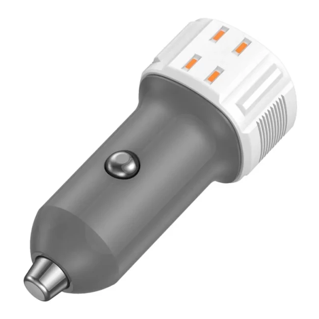 Автомобільний зарядний пристрій AMiO USB-A + USB-C 38W (03883/038833)