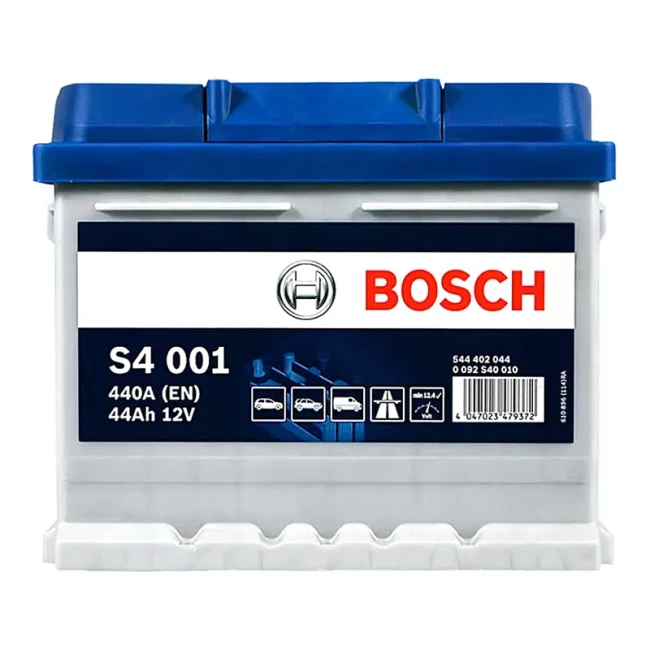 Автомобильный аккумулятор BOSCH S4 001 6CT-44Ah АзЕ (0092S40010)