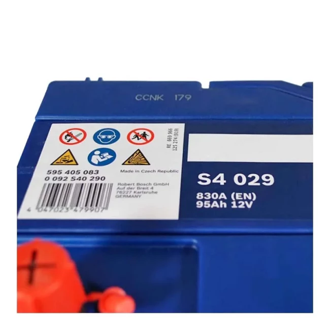 Автомобильный аккумулятор BOSCH S4 029 6CT-95Ah Asia Аз (0092S40290)