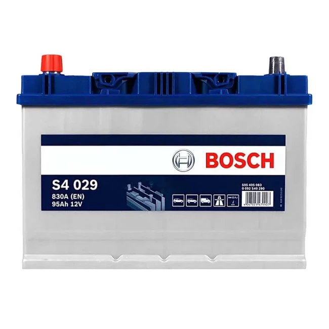 Автомобильный аккумулятор BOSCH S4 029 6CT-95Ah Asia Аз (0092S40290)