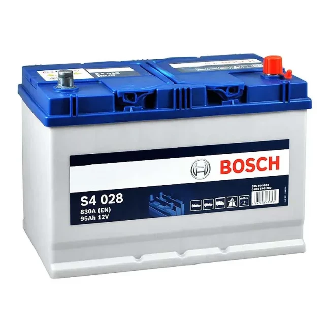 Автомобильный аккумулятор BOSCH S4 028 6CT-95Ah Asia АзЕ (0092S40280)