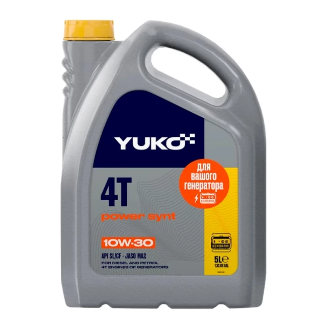 Моторна олива Yuko Master Synt 4T 10W-30 API SL/CF 5л (4823110405512)