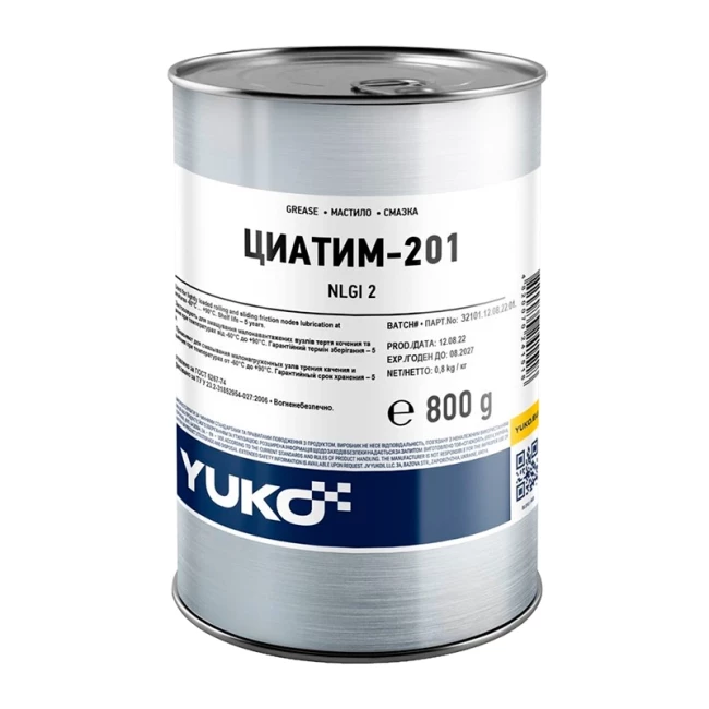 Смазка Yuko Циатим-201 0,8кг (4820070241518) Смазка Yuko Циатим-201 0,8кг (4820070241518)