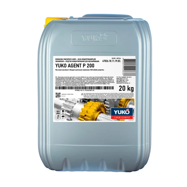 Засіб мийний та чистильний YUKO AGENT P 200 20 л (4820070246636)