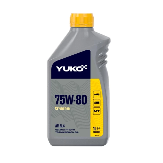 Трансмісійна олива Yuko Trans 75W-80 API GL-4 1л (4823110400265)