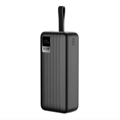 Универсальная мобильная батарея ColorWay Digital Display 30000 mAh Black