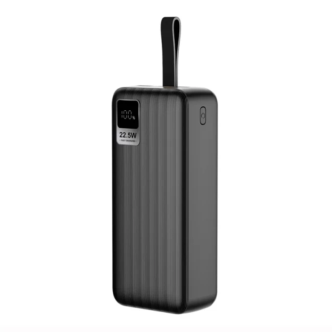 Универсальная мобильная батарея ColorWay Digital Display 30000 mAh Black (CW-PB300LPC5BK-PDD)