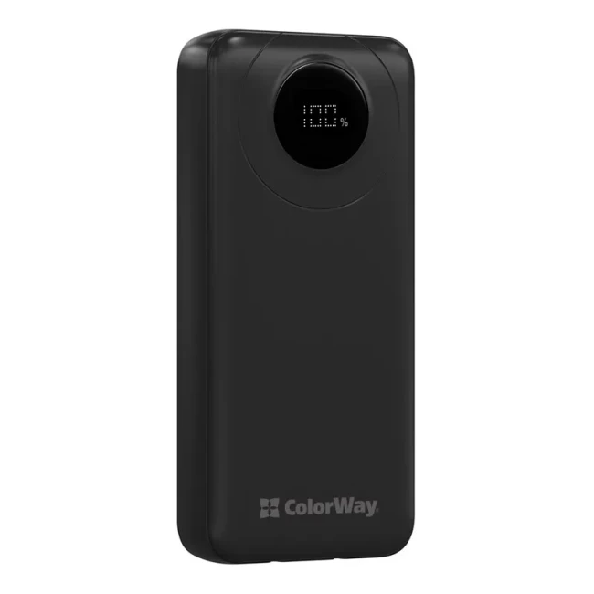 Универсальная мобильная батарея ColorWay EnergyPlus 20000 mAh Black (CW-PB200LPB4BK-PDD)