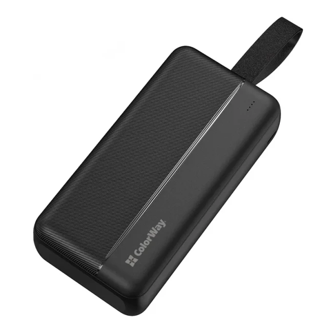 Универсальная мобильная батарея ColorWay High-power 2 30000 mAh Black (CW-PB300LPC2BK-PD)
