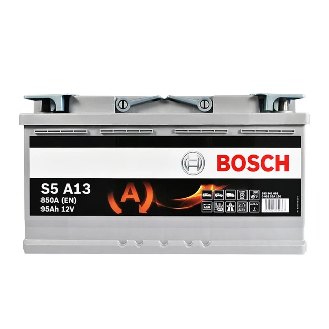 Автомобільний акумулятор BOSCH S5 A13 6CT-95Ah АзЕ (0092S5A130)