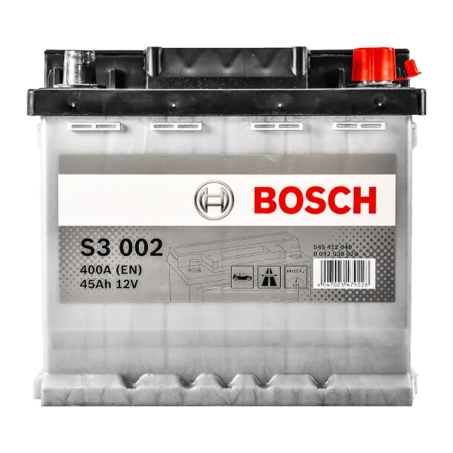 Автомобильный аккумулятор BOSCH S3 002 6CT-45Ah АзЕ (0092S30020)