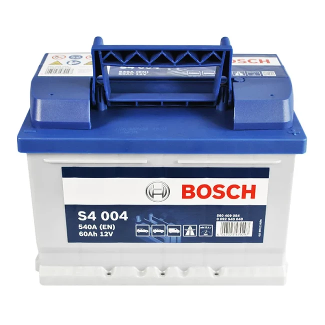 Автомобильный аккумулятор BOSCH S4 004 6CT-60Ah АзЕ (0092S40040)