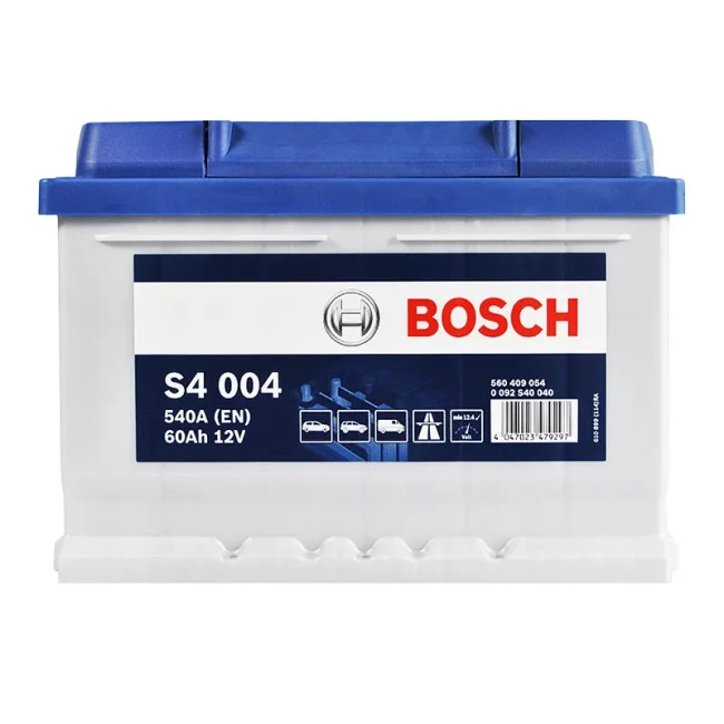 Автомобильный аккумулятор BOSCH S4 004 6CT-60Ah АзЕ (0092S40040) Автомобильный аккумулятор BOSCH S4 004 6CT-60Ah АзЕ (0092S40040)