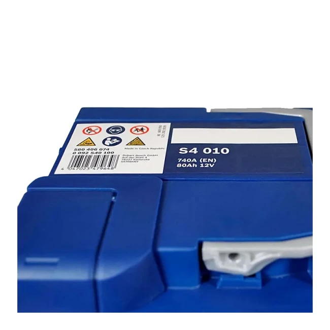 Автомобильный аккумулятор BOSCH S4 010 6CT-80Ah АзЕ (0092S40100)