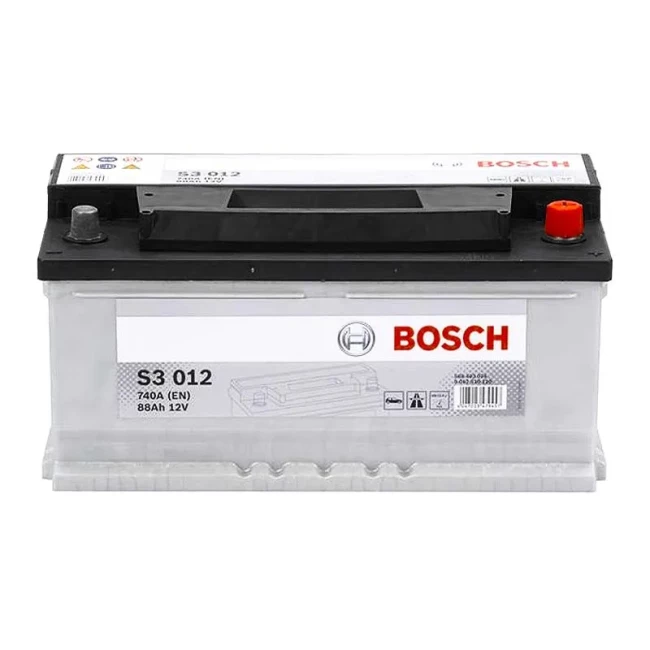 Автомобільний акумулятор BOSCH S3 012 6CT-88Ah АзЕ (0092S30120)