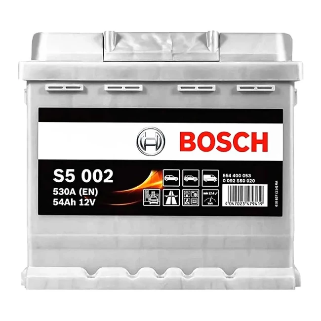 Автомобильный аккумулятор BOSCH S5 002 6CT-54Ah АзЕ (0092S50020)