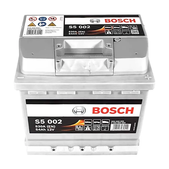 Автомобильный аккумулятор BOSCH S5 002 6CT-54Ah АзЕ (0092S50020)