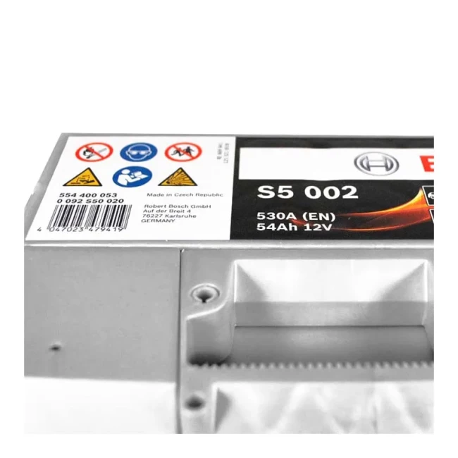Автомобильный аккумулятор BOSCH S5 002 6CT-54Ah АзЕ (0092S50020)