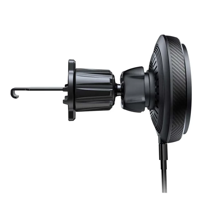Беспроводное зарядное устройство СolorWay MagSafe 360° Air Vent 15W Black (CW-CHMW041Q-BK)