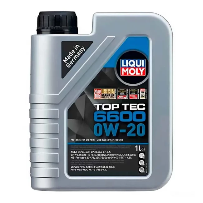 Моторное масло Liqui Moly Top Tec 6600 0W-20 1л (21410) Моторное масло Liqui Moly Top Tec 6600 0W-20 1л (21410)