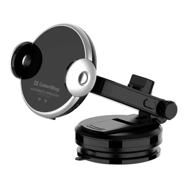 Беспроводное зарядное устройство ColorWay AutoSense Car Wireless Charger 15W Black (CW-CHAW039Q-BK)