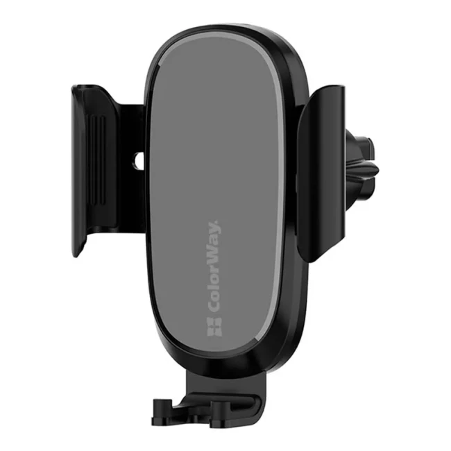 Беспроводное зарядное устройство ColorWay Air Vent Car Wireless Charger 15W Black (CW-CHAW038Q-BK)