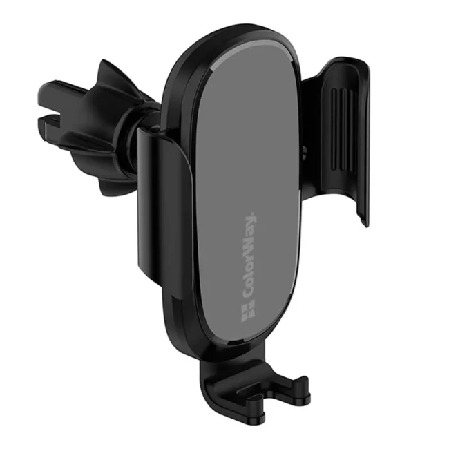 Беспроводное зарядное устройство ColorWay Air Vent Car Wireless Charger 15W Black (CW-CHAW038Q-BK)