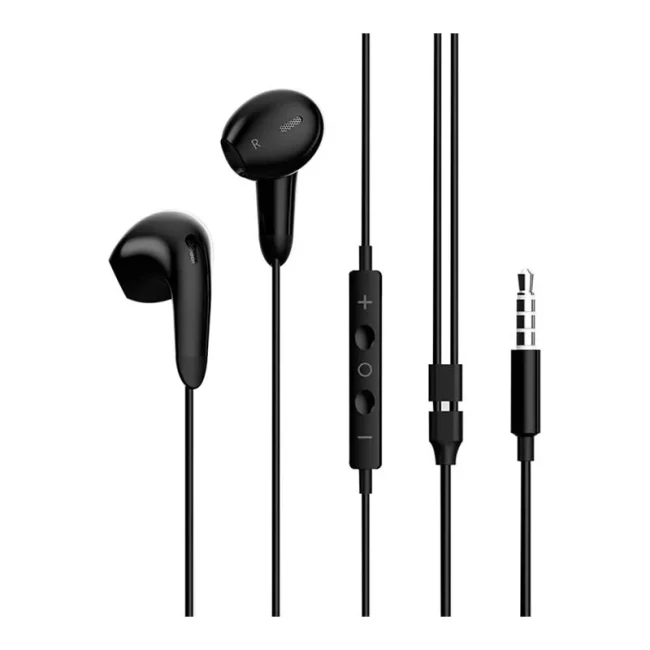 Гарнітура СolorWay 3.5 mm Wired Earphone Sound Wave Black (CW-WD04BK)