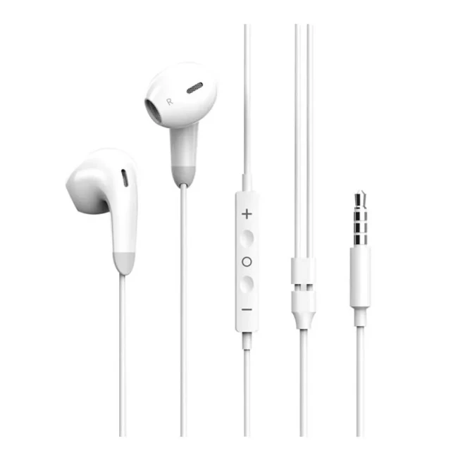 Гарнитура СolorWay 3.5 mm Wired Earphone Sound Wave White (CW-WD04WT)
