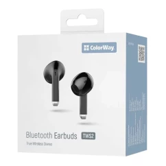 Bluetooth-гарнитура СolorWay Slim TWS-2 Earbuds Black