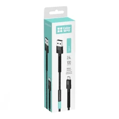 Кабель ColorWay USB - Type-C 1м Black