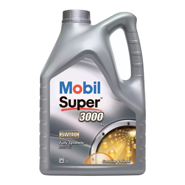 Моторное масло Mobil Super 3000 X1 5W-40 5л (151241)