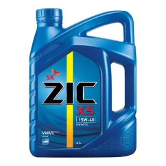 Моторное масло ZIC X5 15W-40 4л
