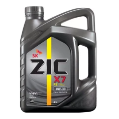 Моторное масло ZIC X7 FE 0W-30 4л