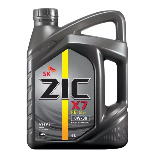 Моторное масло ZIC X7 FE 0W-30 4л (162616)