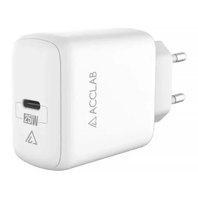Зарядний пристрій AccLab AL-TC125 25W White (1283126538841)