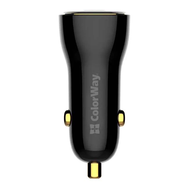 Автомобильное зарядное устройство ColorWay Power Delivery Port PPS USB Black (CW-CHA046PD-BK)