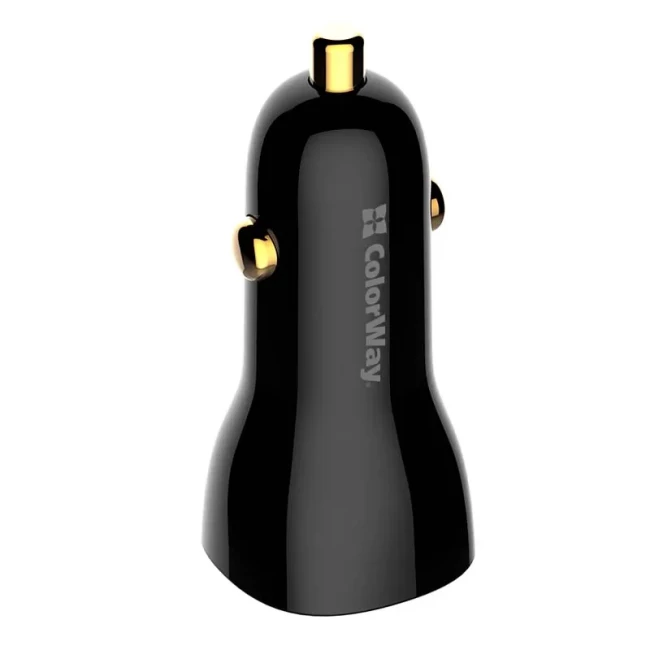 Автомобильное зарядное устройство ColorWay Power Delivery Port PPS USB Black (CW-CHA046PD-BK)