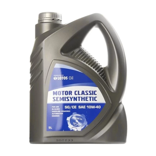 Моторное масло Lotos Motor Classic Semisynthetic 10W-40 4 л (WG-K402440-0H0) Моторное масло Lotos Motor Classic Semisynthetic 10W-40 4 л (WG-K402440-0H0)