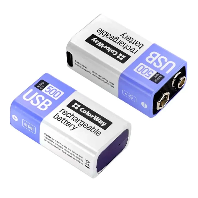Акумуляторна батарея USB-C ColorWay Li-Pol 390 mAh (CW-UB9V-06)